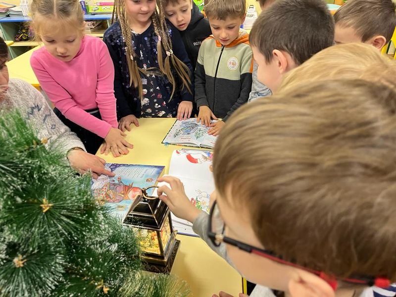 Колюбакинские дошкольники слушали стихи о зиме
