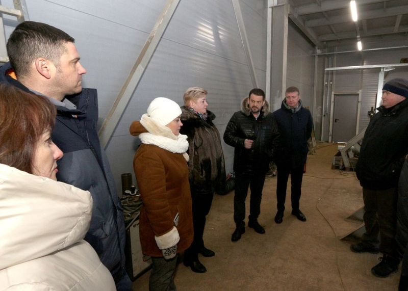 Николай Пархоменко проверил ход строительства котельной в Тучково
