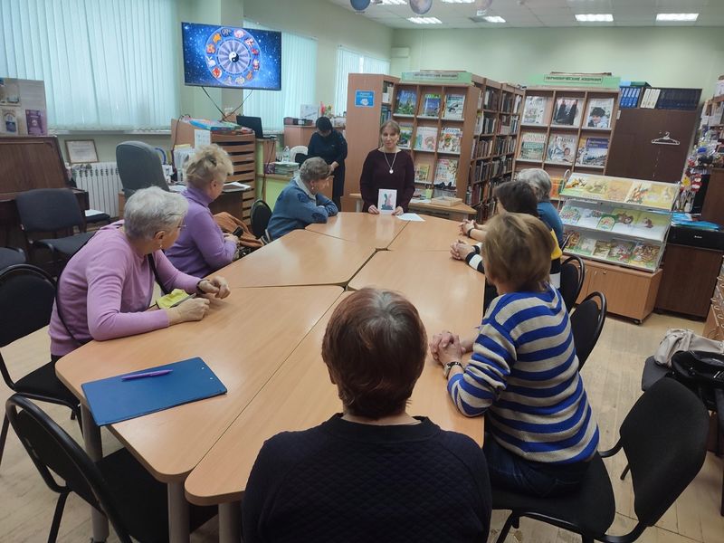 В Тучковской библиотеке состоялся мастер-класс
