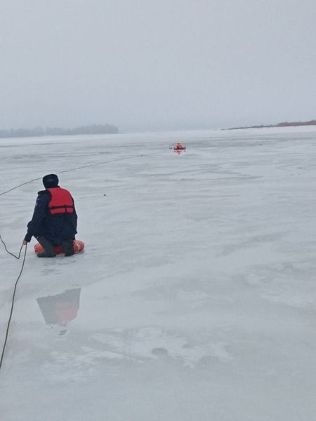 Рузским рыбакам – об опасности тонкого льда