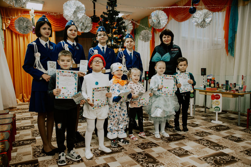 Рузские дошкольники участвовали в конкурсе ОГИБДД
