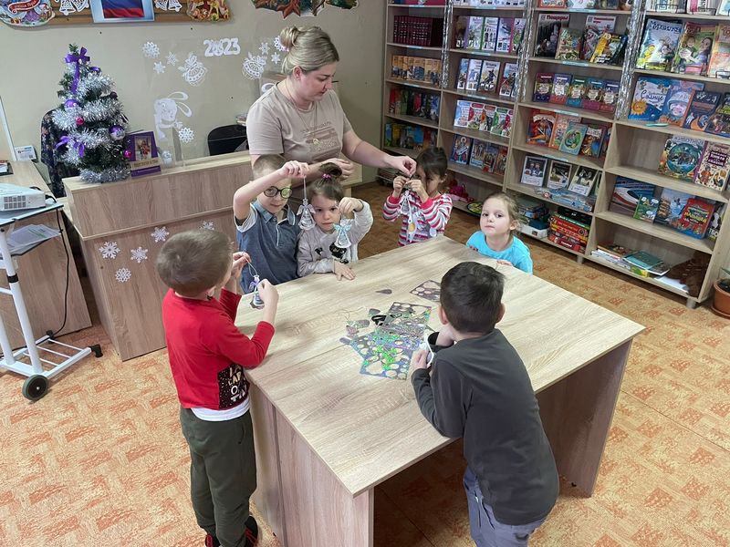 Никольцы делали рождественского ангела