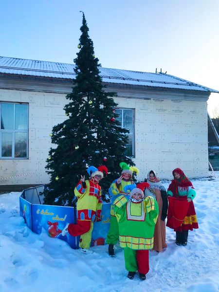 В Горбово прошло колядование