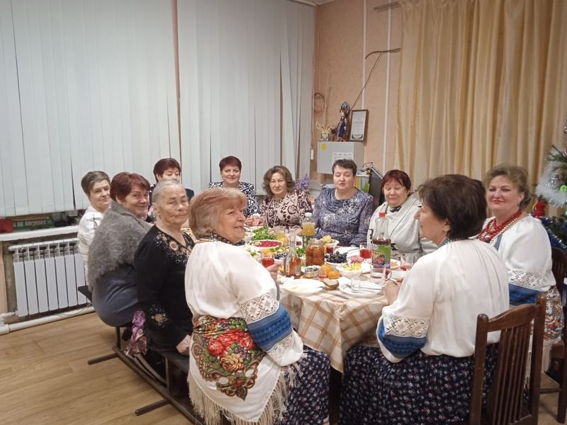 В Сытьково прошел новогодний огонек для пенсионеров