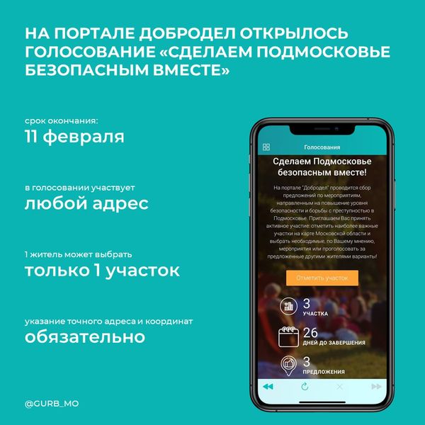 Ружан информируют о голосовании на портале «Добродел»