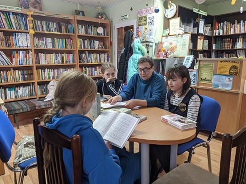 В Тучковской библиотеке поговорили о книгах Лидии Чарской