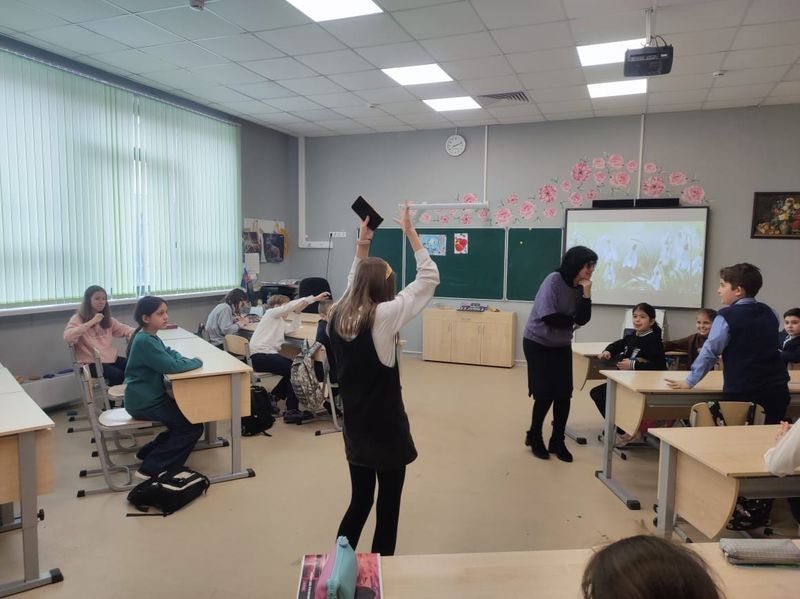 Тучковские школьники провели день без гаджетов