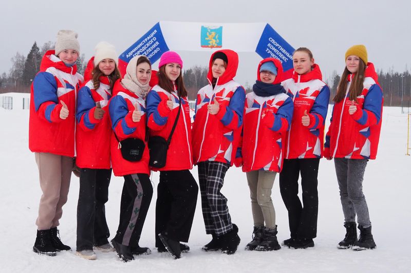 Волонтеры РГО – на открытых соревнованиях по лыжным гонкам