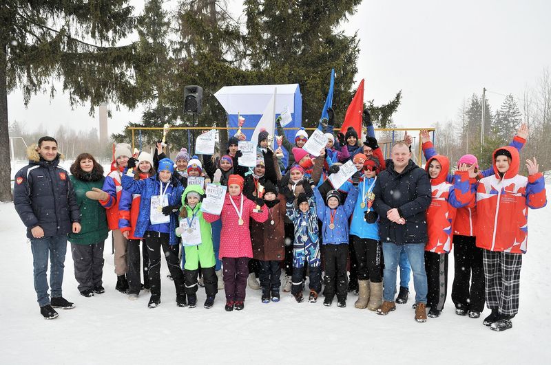 Более ста человек участвовали в лыжной гонке в Тучково