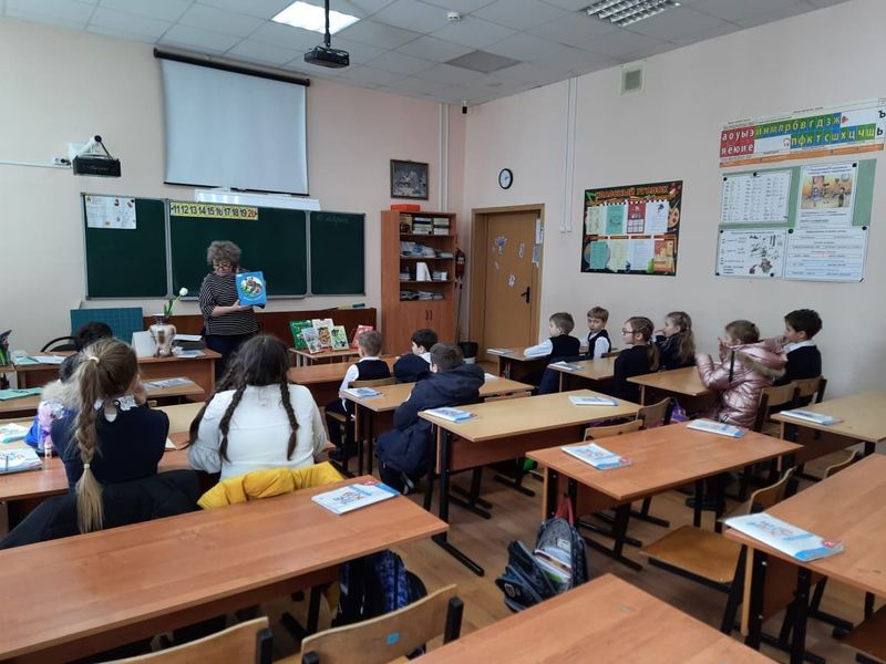 Тучковским школьникам – о профессии писателя