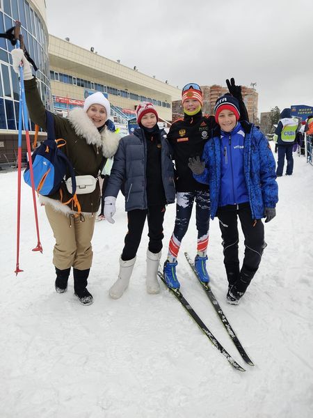 Рузские лыжники соревновались в Красногорске