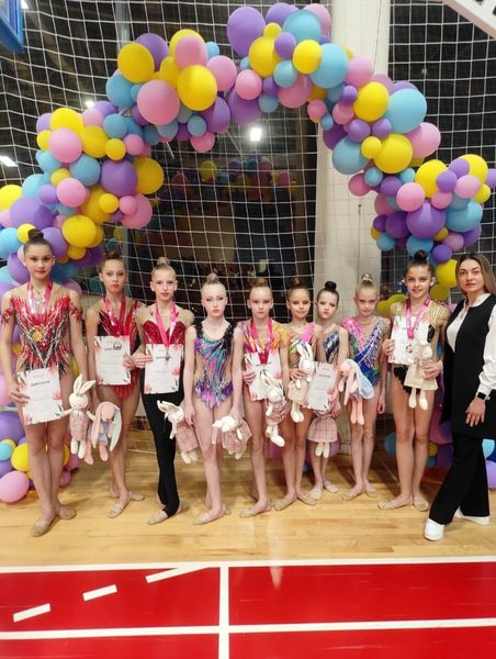 Юные гимнастки из Рузы завоевали медали в Красногорске