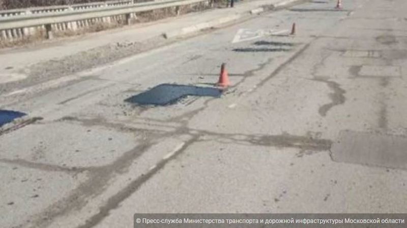 Порядка 100 дефектов устранили на региональных дорогах в Рузе