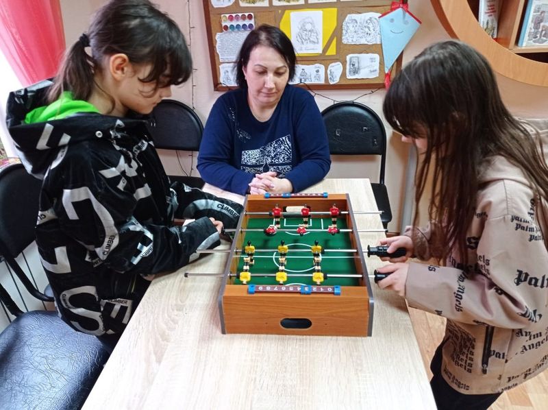 В Тучковской библиотеке – игры и общение