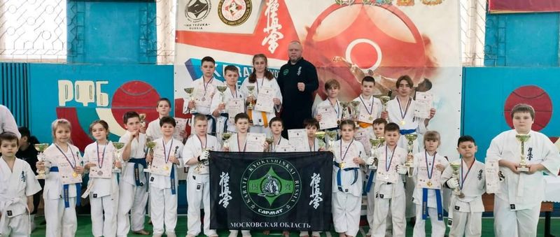 Юные каратисты из Рузского округа завоевали множество медалей