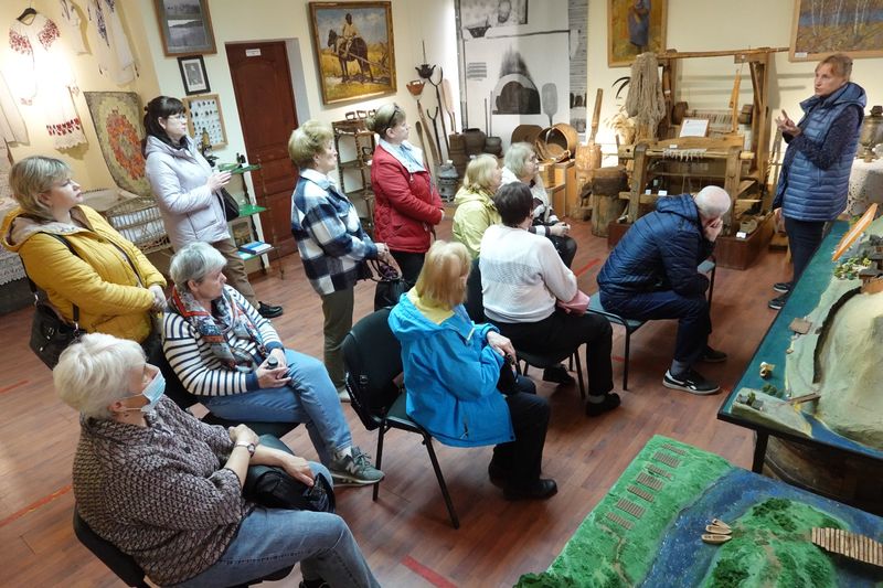 Рузский краеведческий музей посетили участники «Активного долголетия» 