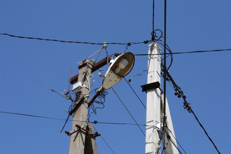 В Рузском округе ремонтируют уличные светильники