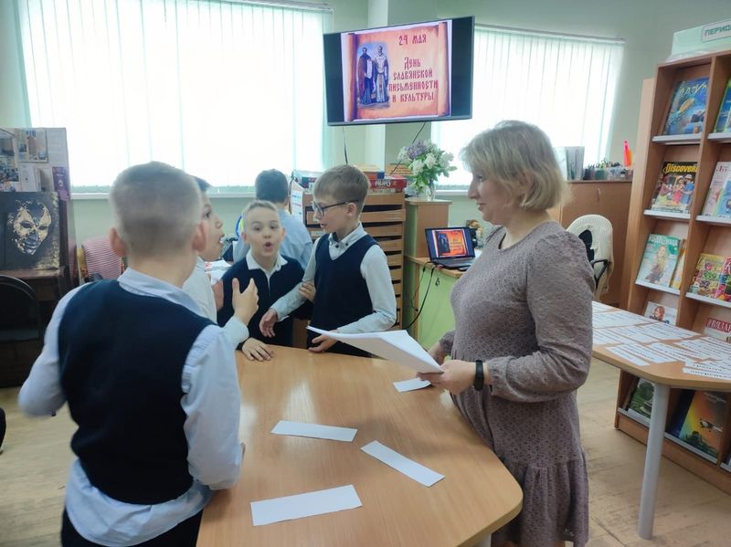 Тучковские школьники погрузились в историю письменности