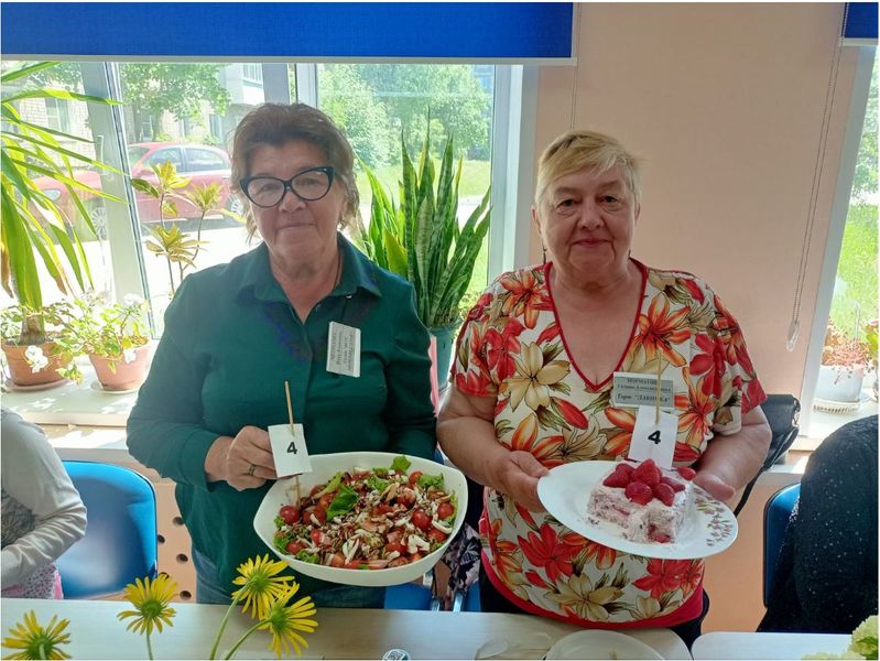 Члены рузского общества инвалидов приняли участие в кулинарном конкурсе