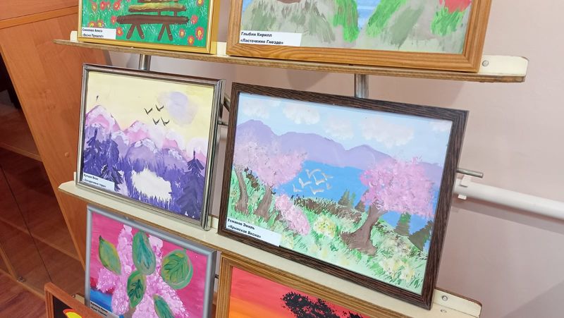 Выставка детских рисунков открыта в Рузском краеведческом музее