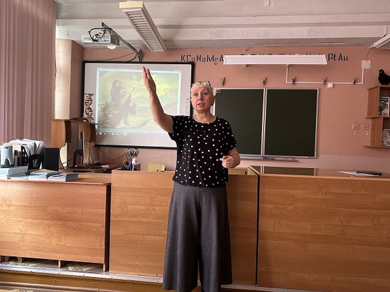 Нововолковским школьникам – о детских писательницах