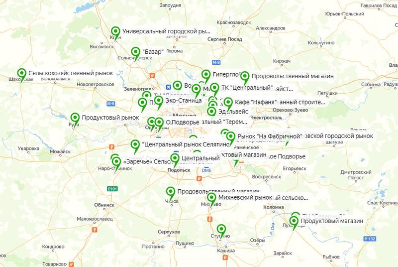 Жителям Рузского городского округа  –  об онлайн-карте рынков, где продают мясо для шашлыков