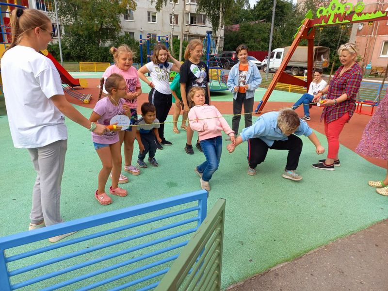 «Игры нашего двора» – для рузских ребят