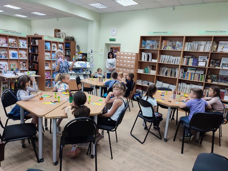 В Тучковской библиотеке – мастер-класс «Готовимся к школе»