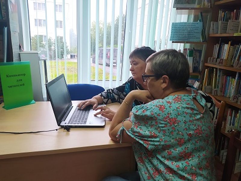 Тучковские пенсионеры научились менять настройки компьютера 