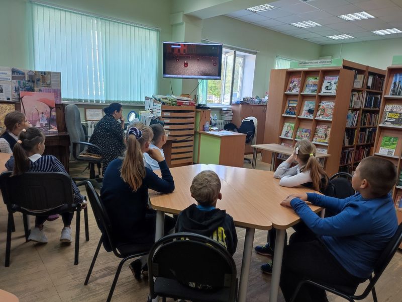 В Тучковской библиотеке – час безопасности для учащихся школы-интерната