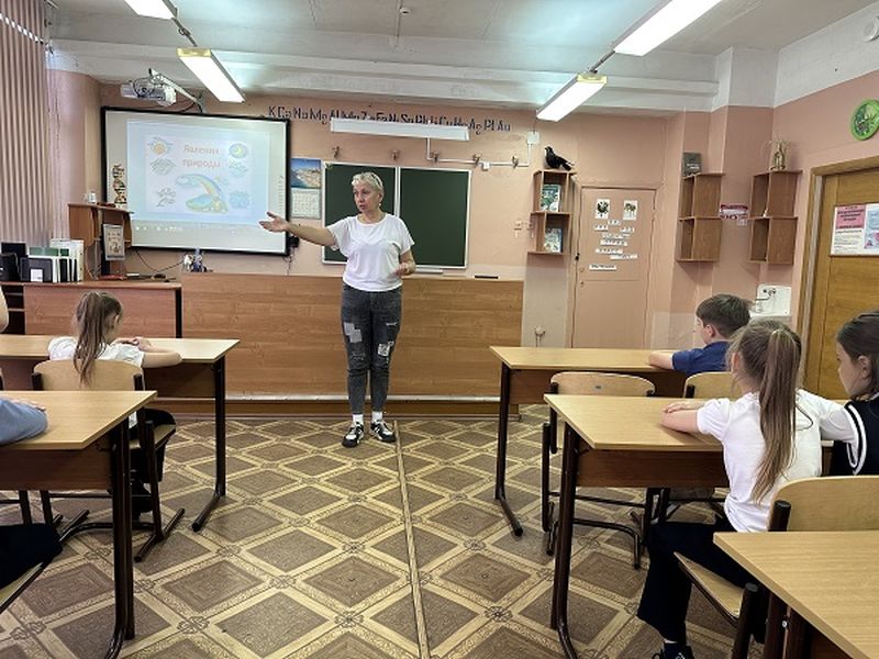 Нововолковским школьникам – об опасных природных явлениях