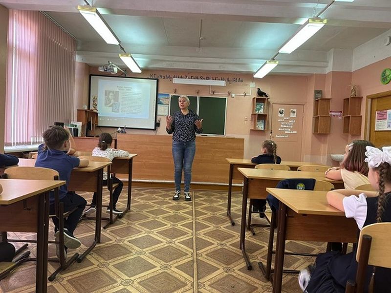 Нововолковским школьникам – о Борисе Заходере 