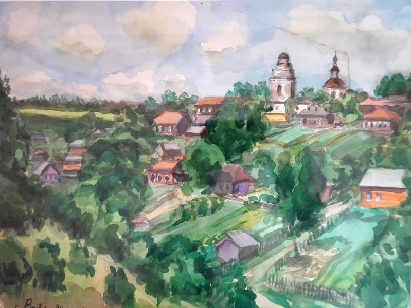 В Рузском краеведческом музее открылась выставка картин Алексея Кетова