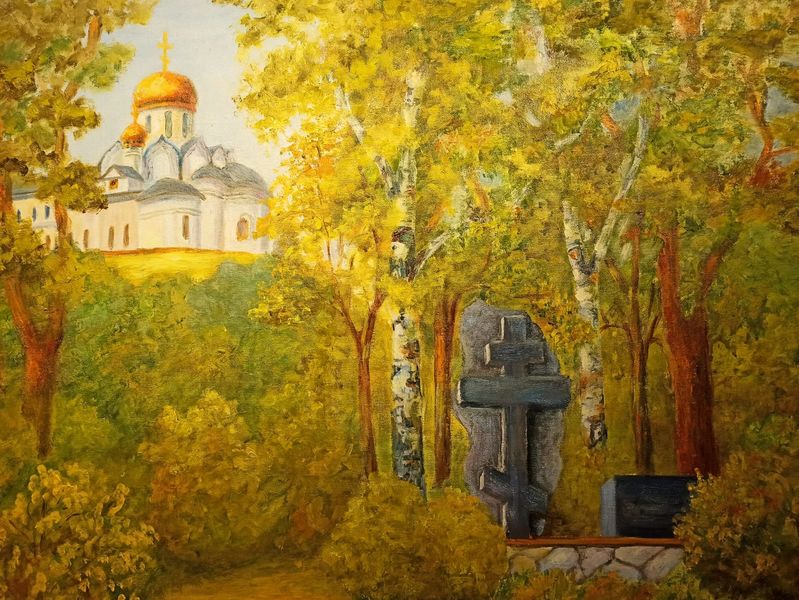 Выставка картин Натальи Николаевой открыта в Рузском краеведческом музее 