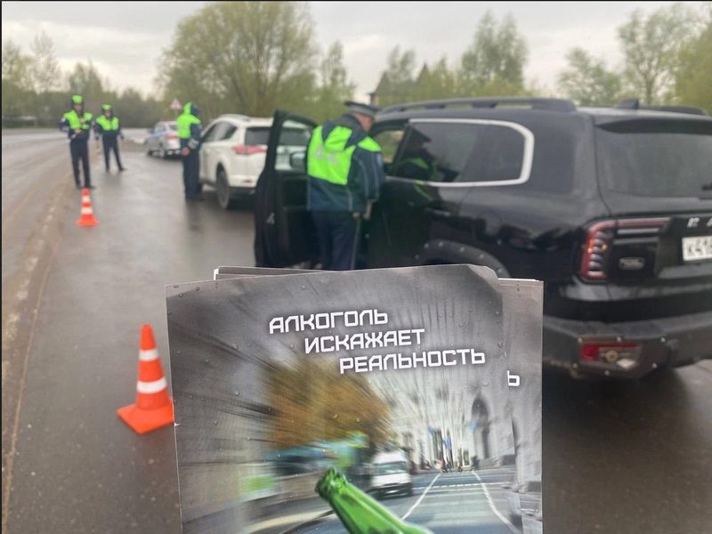На длинных выходных сотрудники Госавтоинспекции Московской области массово проверят водителей на трезвость