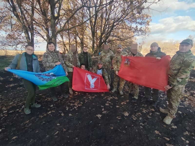 Николай Пархоменко доставил гуманитарную помощь бойцам в Луганскую народную республику