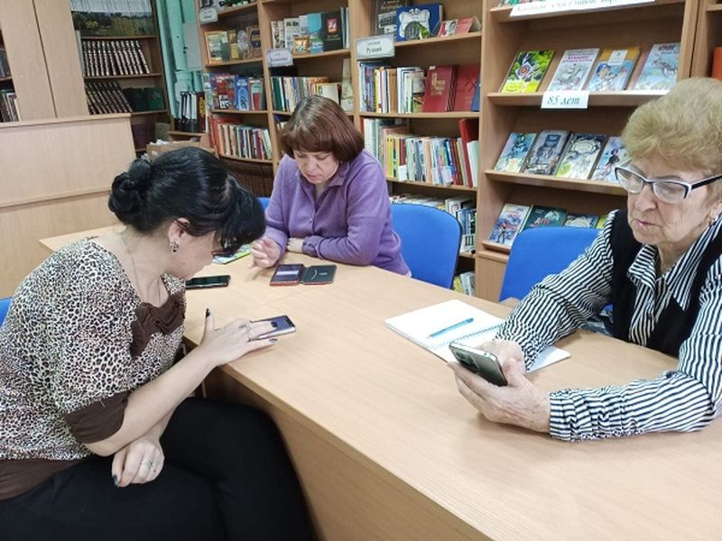 Рузские пенсионеры освоили новое приложение для заметок