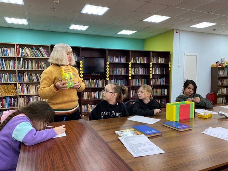 Встреча в Лидинской библиотеке посвящалась творчеству Николая Носова