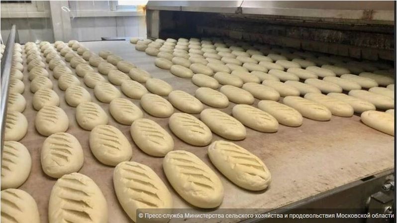 В Подмосковье на 7,2% увеличился объем производства хлеба с начала года