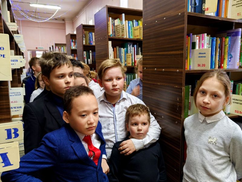 Четвероклассникам Рузской школы - о профессии библиотекаря