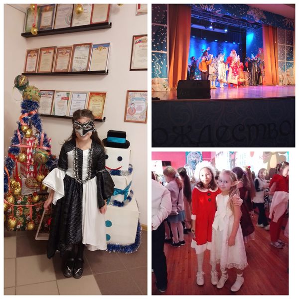 Тучковские школьники побывали на новогоднем представлении