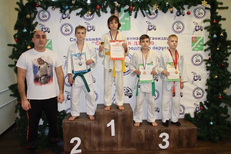 Рузские дзюдоисты завоевали 7 медалей