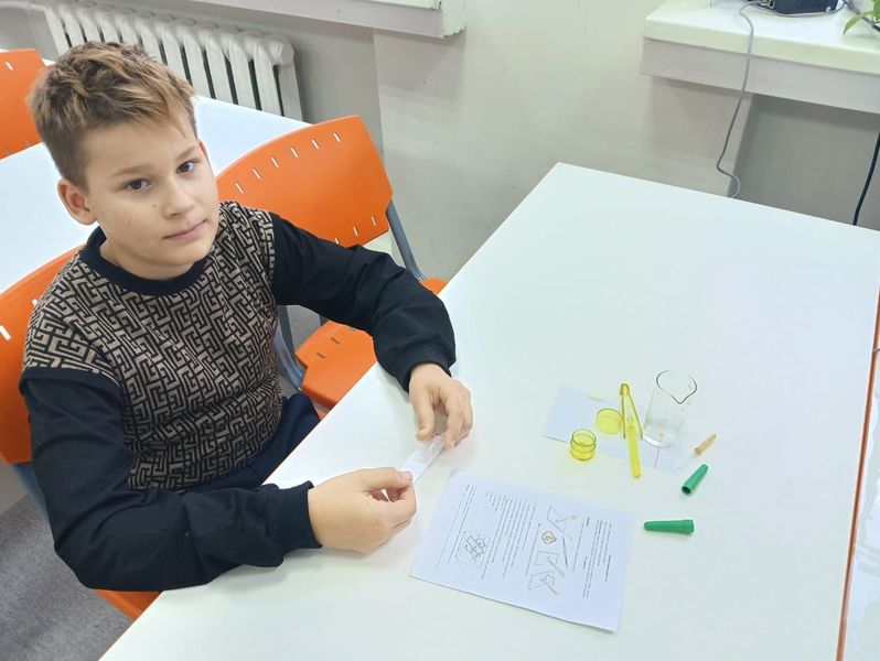 Рузские школьники научились делать микропрепараты
