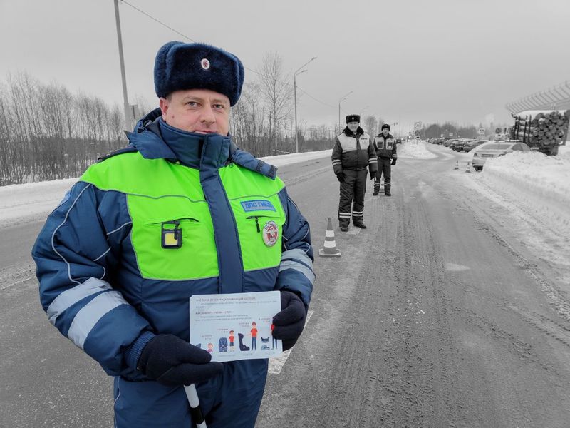 В январе в Рузском округе пройдут рейды Госавтоинспекции «Нетрезвый водитель» и «Ребенок-пассажир»