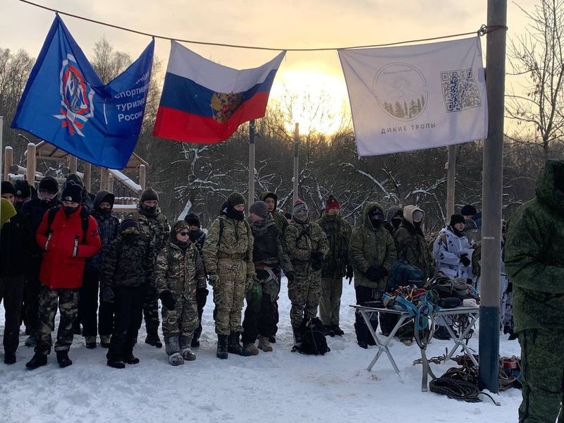 Рузские юнармейцы участвовали в военно-туристской эстафете