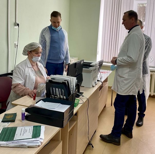  Замминистра здравоохранения проинспектировал работу стационаров в Рузском округе