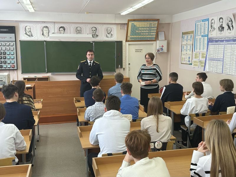 Колюбакинским школьникам о мужестве и героизме участников СВО