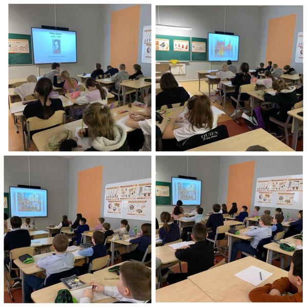 Тучковские школьники слушали музыку Шумана и рисовали