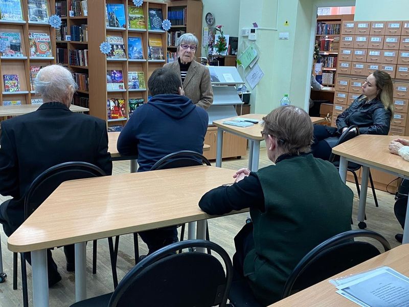 В Тучковской библиотеке читали и обсуждали стихи