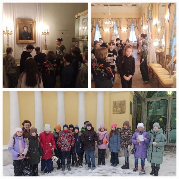 Тучковские школьники побывали в музее А.С.Пушкина